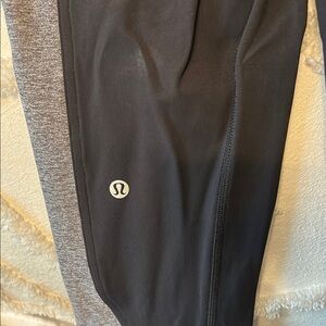 Lululemon Black and Gray Leggings